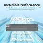 Vention Carcasa Externa para SSD M.2 NVMe KPKH0 Gris
